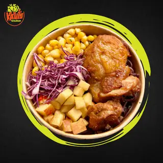 Hình ảnh Má Đùi Rút Xương Nướng (150g trước chế biến)