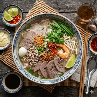Hủ tiếu Nam Vang - 70.000 ₫ tại Lá Phong - Hủ Tiếu Nam Vang, Phở Bò & Cơm Sườn - Điện Biên Phủ
