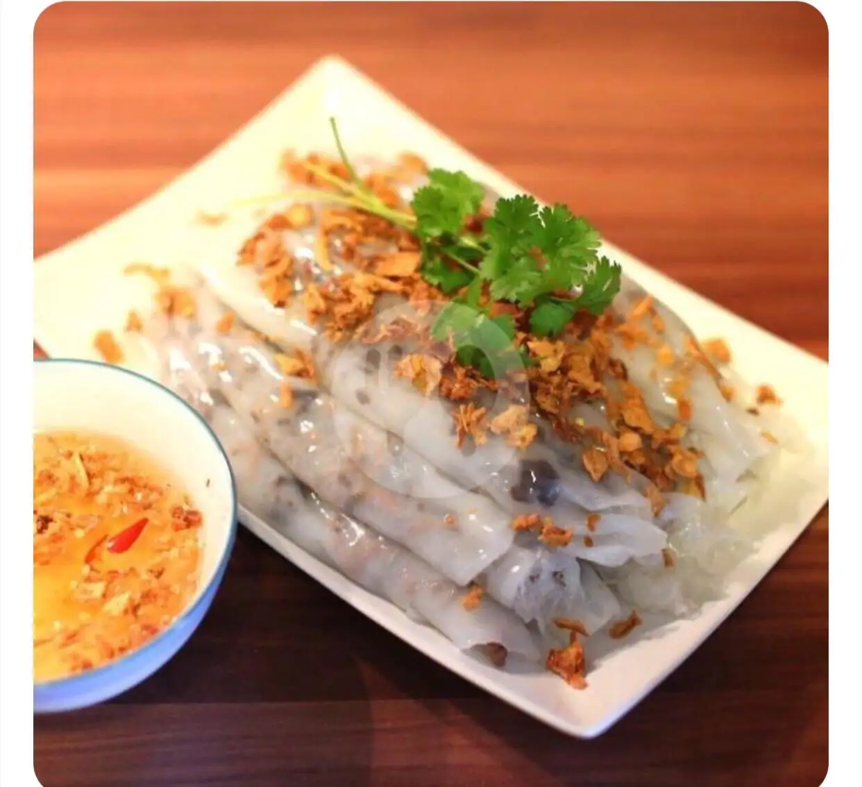 Bánh cuốn  (thêm ) - 23.000 ₫ tại Bánh Ướt - Bánh Cuốn Nóng & Há Cảo - Huỳnh Mẫn Đạt