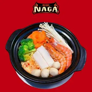 MÌ KIM CHI HẢI SẢN - 77.000 ₫ tại Mì Cay NAGA Tây Thạnh - 126 Tây Thạnh