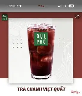 Hình ảnh Trà chanh việt quất