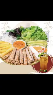 Hình ảnh COMBO nem nướng + trà tắc