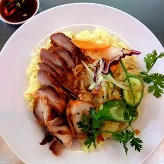 Cơm xá xíu - 60.000 ₫ tại Cơm Gà Tam Kỳ Quốc Ân - Đào Duy Từ