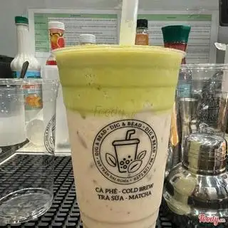 Hình ảnh Gạo bơ (trà gạo - sốt bơ tươi)
