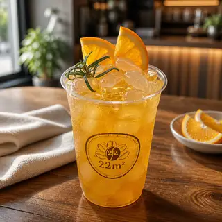 Trà cam quýt đác rim - 55.000 ₫ tại 22m2 Coffee & Tea - Tôn Đức Thắng