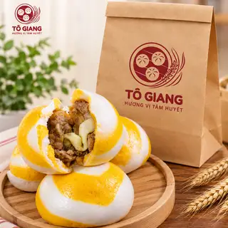 Hình ảnh Bánh bao Thịt Cuộn Phô Mai