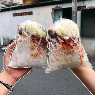Hình ảnh Bánh Tráng Trộn Truyền Thống