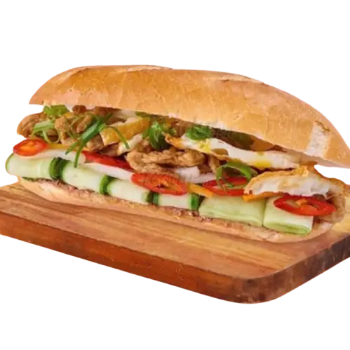 Bánh Mì Chả Cá Trứng Lớn (Đặc Biệt) - 43.500 ₫ tại Bánh Mì Má Hải - Nguyễn Đình Chiểu