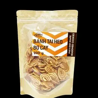 Hình ảnh Bánh tai heo bơ cay An nhiên 200g