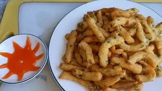 Hình ảnh cơm chả cá 
