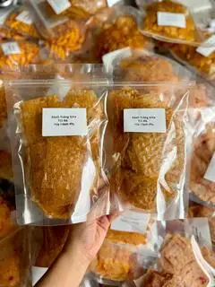 Hình ảnh Bánh Tráng Tỏi Bò Mix Hành Phi