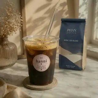 Cà phê đen đá - ly 500ml - pha phin - 29.000 ₫ tại Hanni Bakery - Bông Lan Trứng Muối, Bánh Kem & Matcha - Đồng Xoài