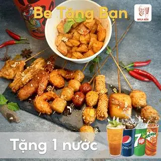 Hình ảnh Set viên ăn vặt đặc biệt - Tặng 1 nước size lớn