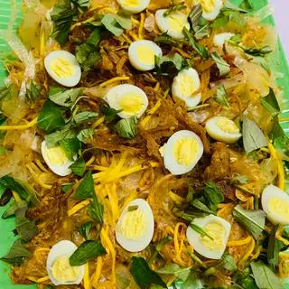 bánh tráng trộn - 25.000 ₫ tại Ăn Vặt Huỳnh Thảo - Súp Cua & Bánh Tráng Trộn - Đường Số 32