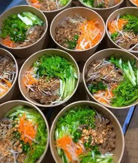 Hình ảnh bún thịt bò xào 