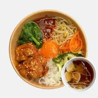 Hình ảnh Cơm trộn lợn xào cay Bibimbap