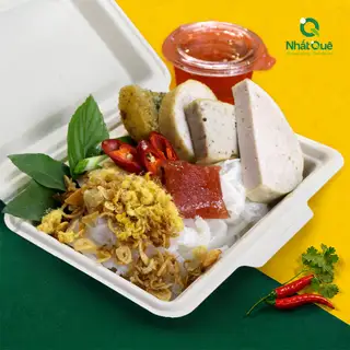Bánh Ướt Full Topping Nhất Quê ( Có kèm nem, bánh tôm, chà bông) - 65.000 ₫ tại Bánh Cuốn Chả Lụa Dày Nhất Quê - Hoàng Diệu