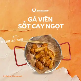 Gà viên sốt cay ngọt - 63.000 ₫ tại U Ground - Mỳ Cay, Gà Rán & Trà Sữa - Nguyễn Văn Luông