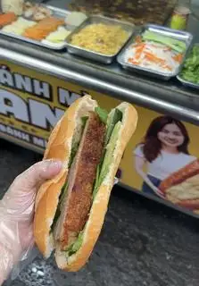 Hình ảnh Bánh mì heo quay nguyên miếng