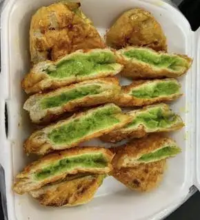 Hình ảnh bánh mì nướng bơ cốm