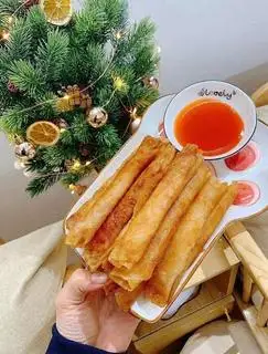 Hình ảnh Nem rán vỏ giòn- 10cái kèm ớt