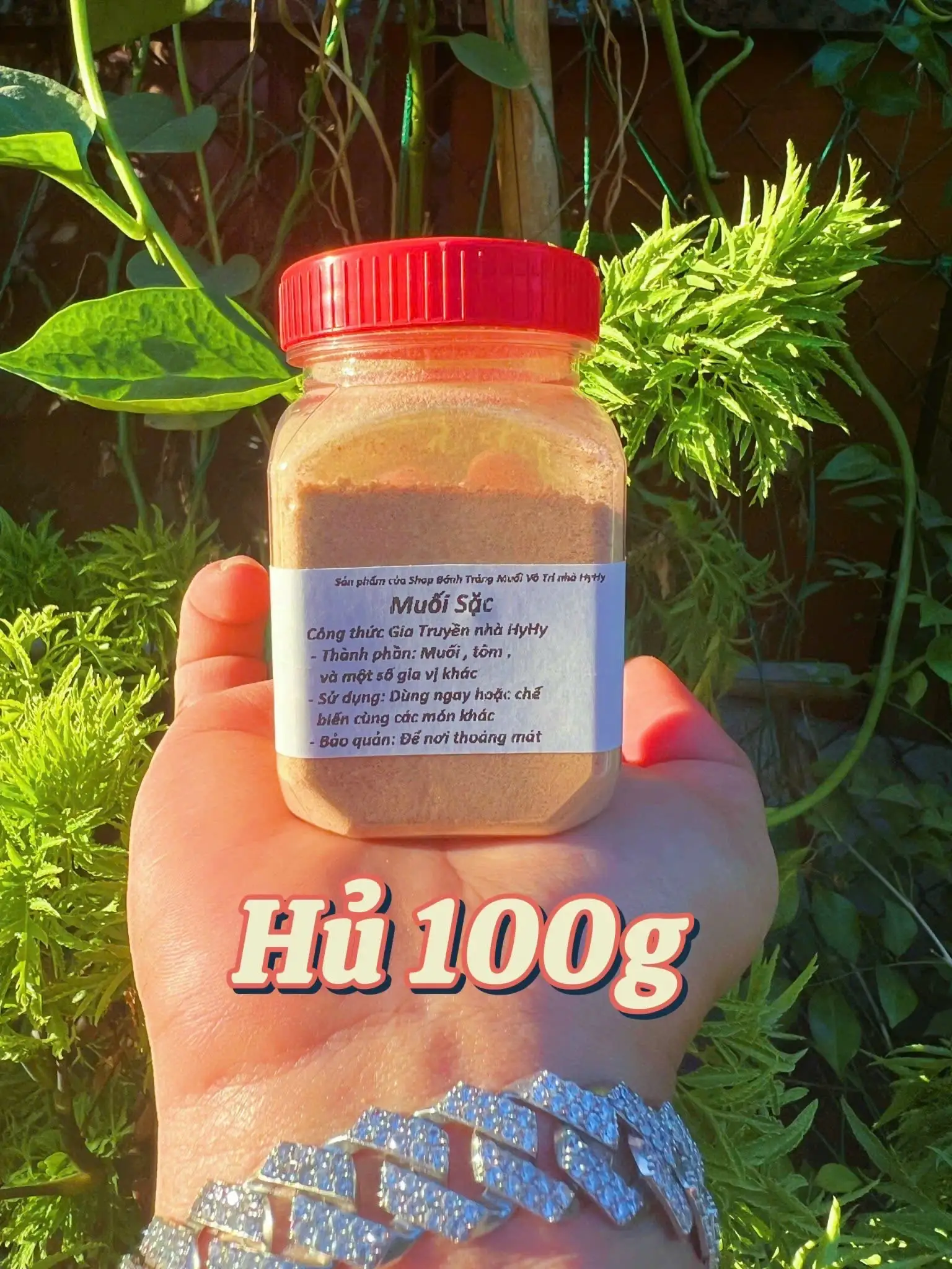 Muối sặc 100g - 27.000 ₫ tại Bánh Tráng Muối Vô Tri - Lê Văn Duyệt