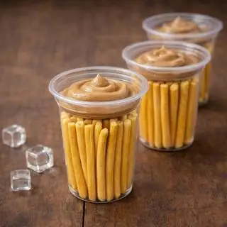 Bánh Que Chấm Xốt Chocolate - 20.000 ₫ tại Quán Của Lâm - Mì Cay, Cơm Trộn & Tokbokki - Khuông Việt