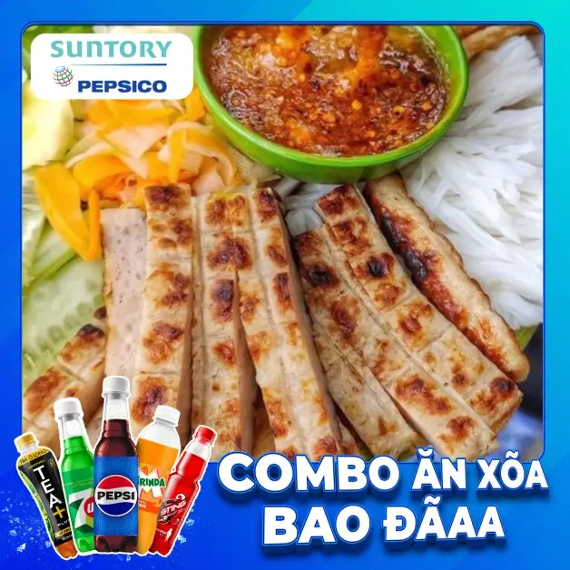 Hình ảnh COMBO 1 Suất Nem Nướng + 1  Cocacola
