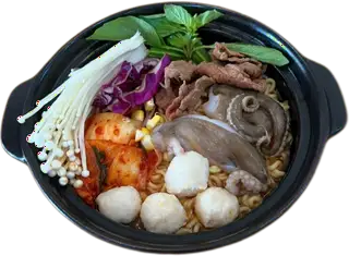 MÌ KIM CHI BÒ BẠCH TUỘC - 70.000 ₫ tại Mì Cay Kore - Bình Thới
