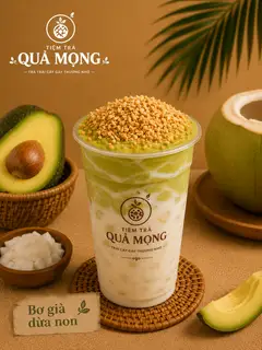 Hình ảnh Bơ Già Dừa Non Size Vừa