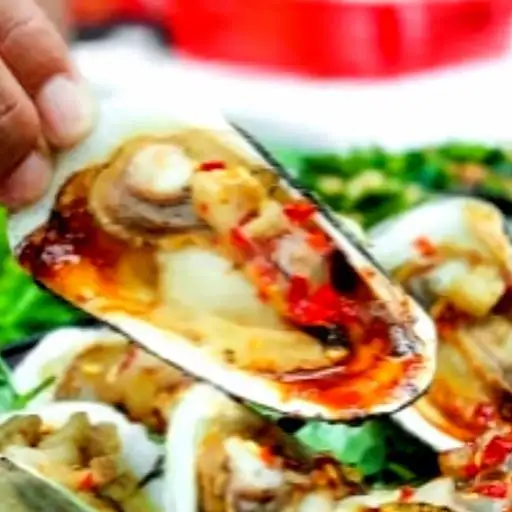 Hình ảnh Sò Dẹo Nướng Muối Ớt