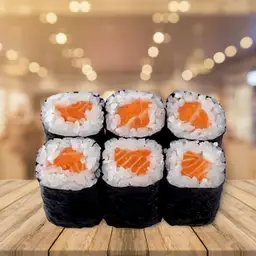 Hình ảnh Sushi maki cá hồi