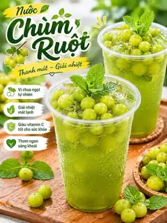 Hình ảnh Topping nước chùm ruột
