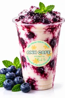Hình ảnh Sữa chua việt quất ly 700ml