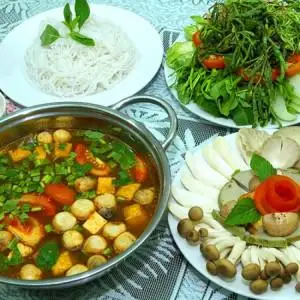 Lẩu Thái chay 4 người - 250.000 ₫ tại  Ẩm Thực Chay Vegeta - Nguyễn Đình Chiểu