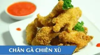 Hình ảnh Chân Gà Rút Xương Chiên Giòn