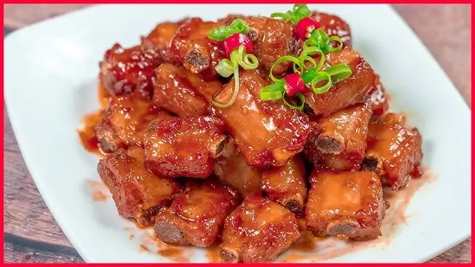 Cơm sườn ram mặn - 65.000 ₫ tại Cơm Tấm Cây Khế 3 - Nguyễn Văn Khối