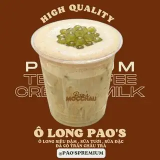 Ô Long Sữa Pao's - 33.000 ₫ tại Nhà Pao's - Trà Sữa Ô Long Đậm Vị - Cách Mạng Tháng 8