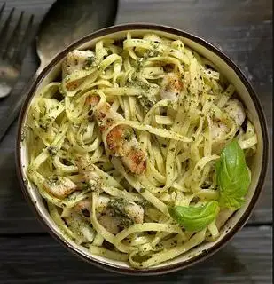 Hình ảnh Mỳ Ý Pesto chicken
