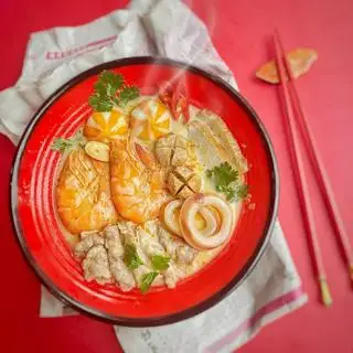 Bún Tomyum Siêu Topping - 98.000 ₫ tại Bún Thái Cay - Tam Hảo - Võ Văn Tần