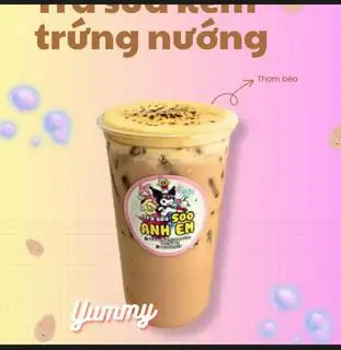 Hình ảnh Trà sữa kem trứng nướng