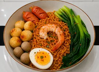 Mì Trộn Indomie Siêu Cay Cấp 2  - 72.000 ₫ tại Nhi Kitchens - Súp Cua, Bún Nước Tương & Bún Mực - Âu Dương Lân