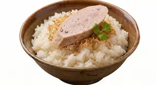 Hình ảnh Xôi trắng chả kho