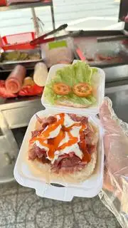 hamburger thịt nướng - 35.000 ₫ tại Bánh Mì Kebab Tiến Phương - Tân Quý