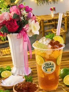 Hình ảnh Trà chanh nha đam - size bự 750ml
