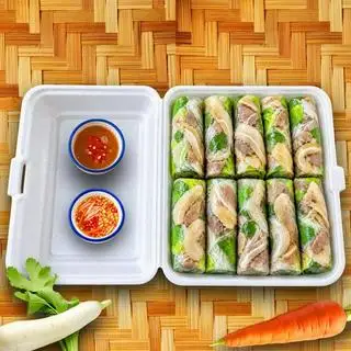 Hình ảnh Set 10 Gỏi Cuốn Tai Heo Ngâm Chua 