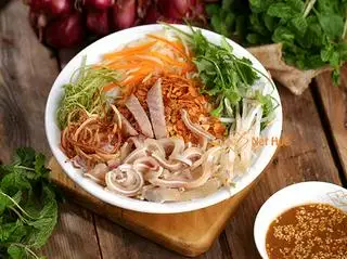 Bún mắm nêm tai heo thập cẩm - 47.000 ₫ tại Cơm Chiên Bảo Ngọc - Bún Mắm Nêm, Gỏi Cuốn & Bún Thịt Xào - Nguyên Hồng