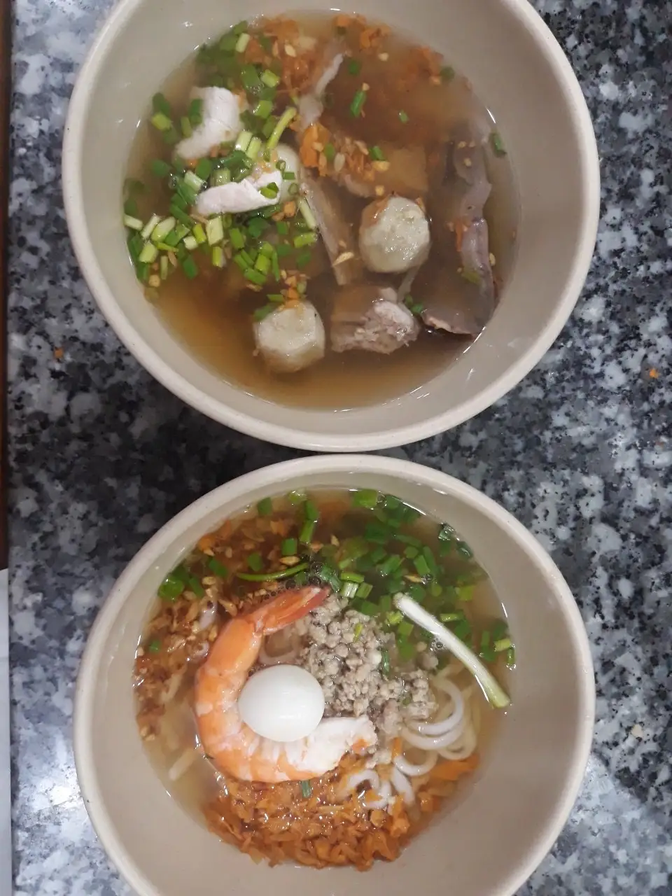 hủ tiếu nam vang nước - 60.000 ₫ tại Hủ Tiếu Nam Vang & Bún Thái 136 - Nguyễn Văn Thương