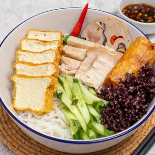 Bún nước tương fulltoping - 75.000 ₫ tại Lala food - Cơm Gà & Bún Chay - Đường 11