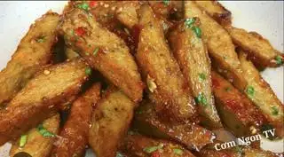Hình ảnh Cơm chả cá rim mắm tỏi
